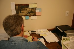 Working on the Eighth Draft, June 21, 2012